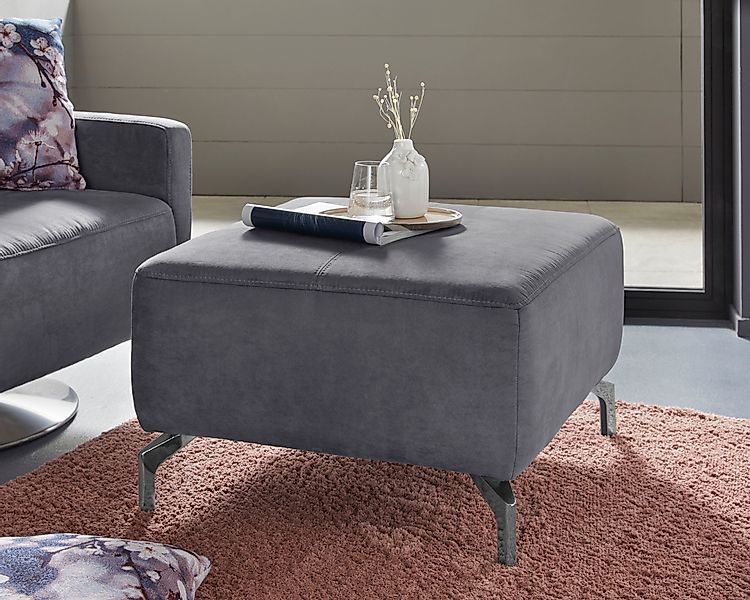 sit&more Hocker Gizeh, Fußhöhe 15 cm, günstig online kaufen