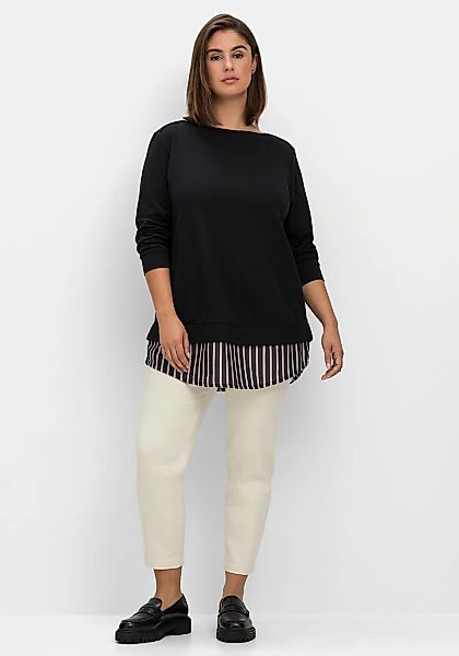 Sheego 2-in-1-Langarmshirt "2-in-1-Shirt", (1 tlg.) günstig online kaufen