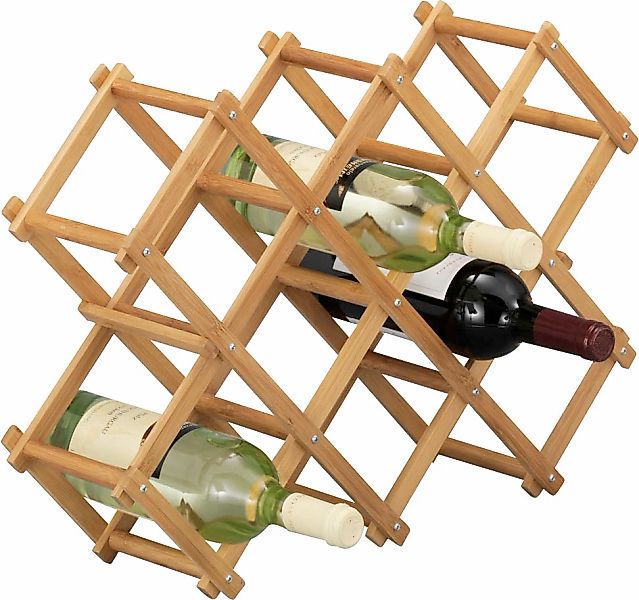 Zeller Present Weinregal "Bamboo", aus hochwertigem Bambus günstig online kaufen