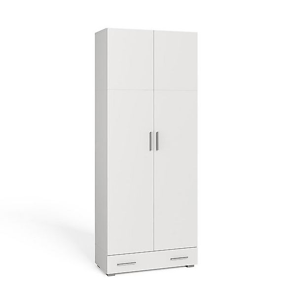 Vicco Aktenschrank Ingo, Weiß, 80 x günstig online kaufen