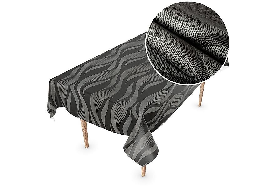 ANRO Tischdecke Besonders Feine Wachstuchtischdecke Premium Gartentischdeck günstig online kaufen