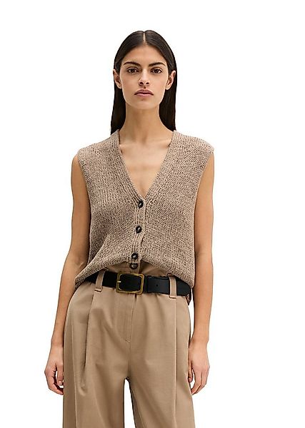 Marc O'Polo Strickweste aus Bändchengarn günstig online kaufen