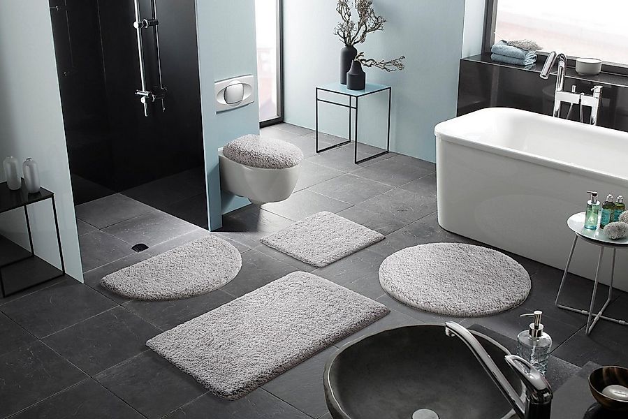 Kleine Wolke Badematte Mellow, Höhe 40 mm, rutschhemmend beschichtet, fußbo günstig online kaufen