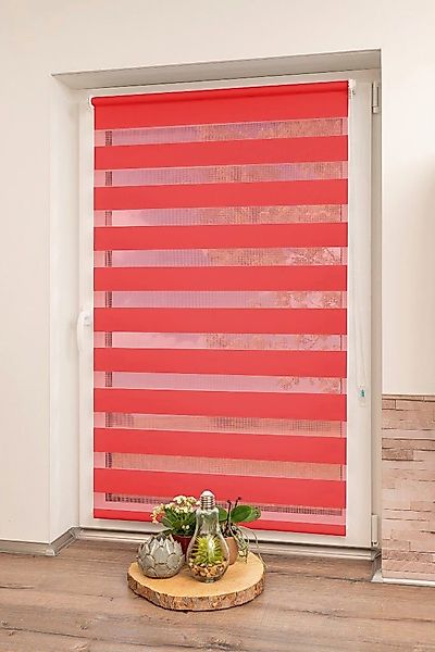 Doppelrollo Maringa Klemmfix, K-HOME, Lichtschutz, ohne günstig online kaufen