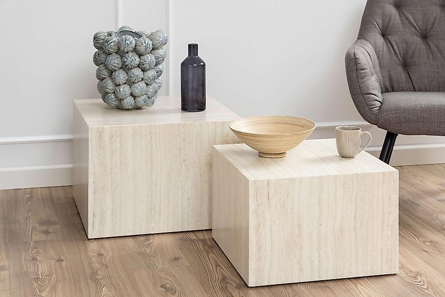 ACTONA GROUP Couchtisch Dice Couchtischsatz, Beistelltisch, günstig online kaufen