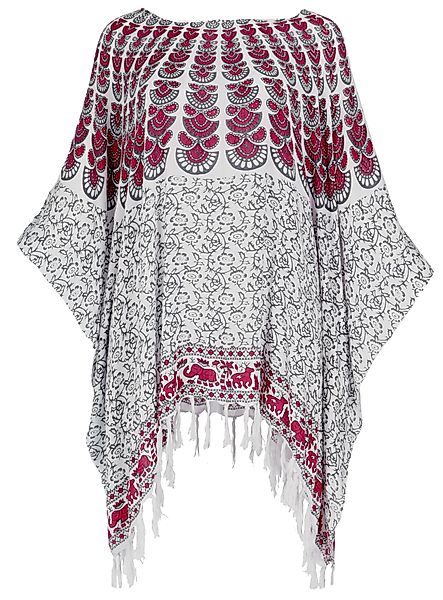Guru-Shop Longbluse Kaftan, Ibiza-StyleTunika, Boho Bluse, günstig online kaufen