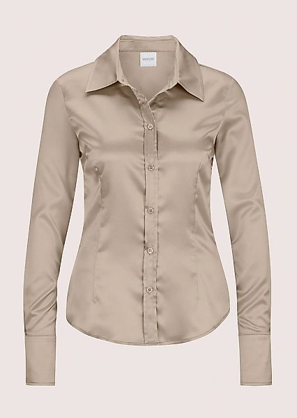 MADELEINE Hemdbluse "Bluse Hemdbluse mit glänzendem Finish" günstig online kaufen