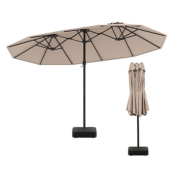 COSTWAY Sonnenschirm, LxB: 443x265 cm, mit günstig online kaufen