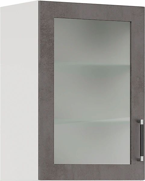IMPULS KÜCHEN Glashängeschrank »"Prag", Breite 50 cm« mit Glasdrehtür günstig online kaufen