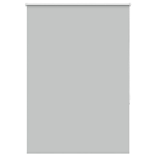 Verdunklungsrollo, vidaXL, Verdunkelungsrollo Hellgrau 105x130cm Stoffbreit günstig online kaufen