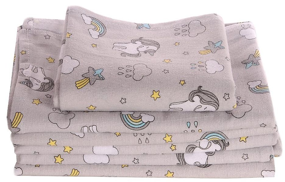 La Bortini Betttuch Baby Wickeltuch Tuch günstig online kaufen