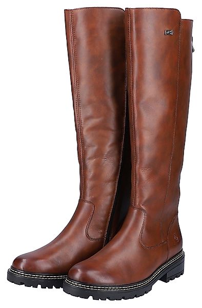 Remonte Stiefel, Blockabsatz, Businesschuh, Langschaftstiefel Innenreißvers günstig online kaufen