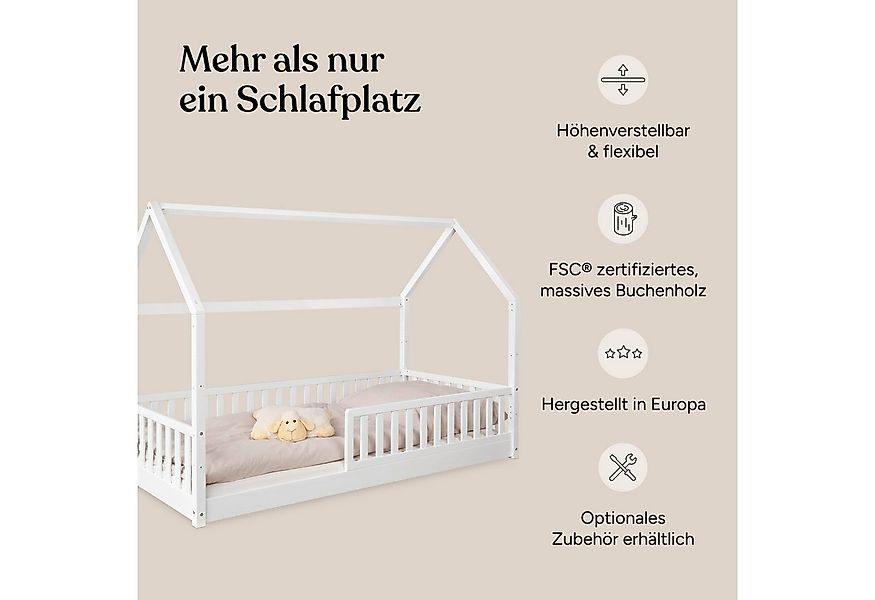 Ehrenkind Hausbett Livo aus massivem Buchenholz in verschiedenen Größen (FS günstig online kaufen