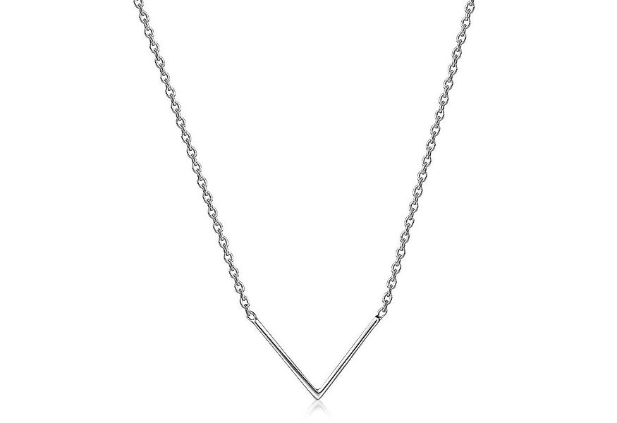 Materia Collierkettchen Damen Silber V Kette Pfeil längenverstellbar CO-14, günstig online kaufen