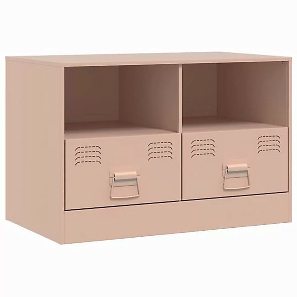 vidaXL Schrankmodule TV-Schrank Rosa 67x39x44 cm Stahl günstig online kaufen