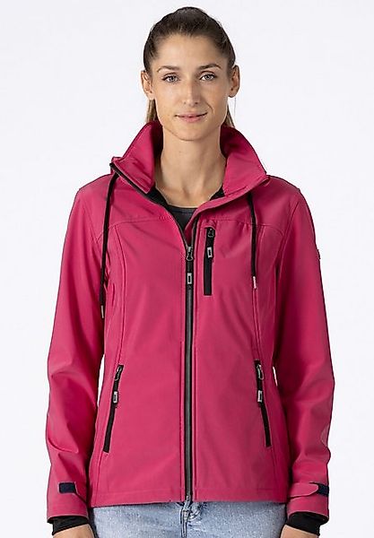 DEPROC Active Softshelljacke DECORAH PEAK V WOMEN mit abnehmbarer Kapuze günstig online kaufen