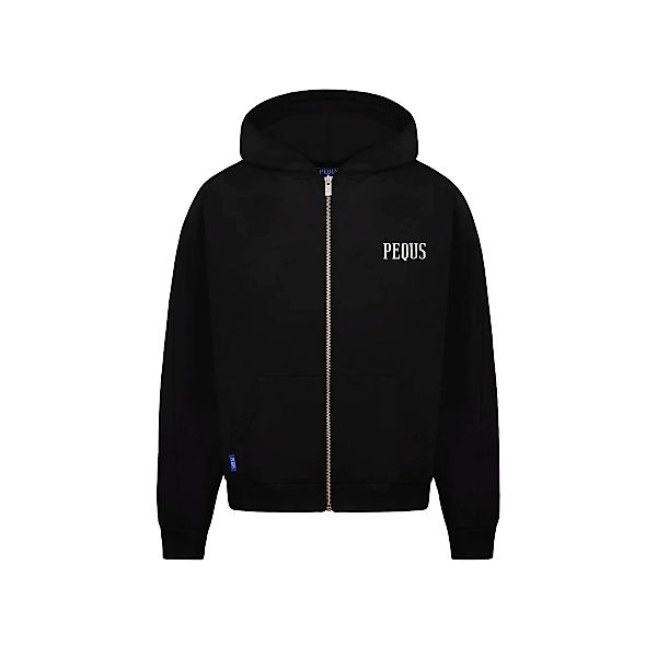 PEQUS Kapuzensweatjacke Chest Logo günstig online kaufen