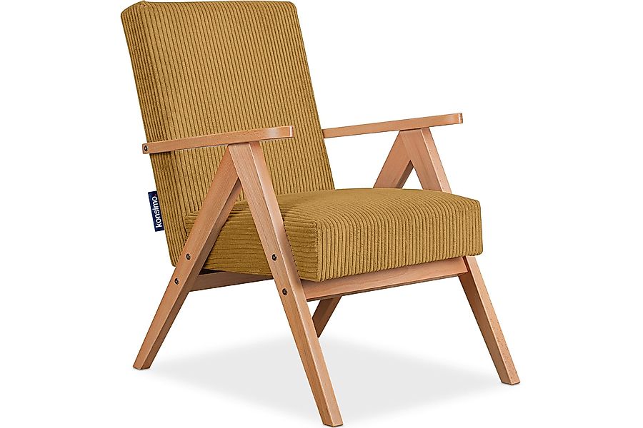 KONSIMO® Cocktailsessel NASET Sessel, Rahmen aus günstig online kaufen