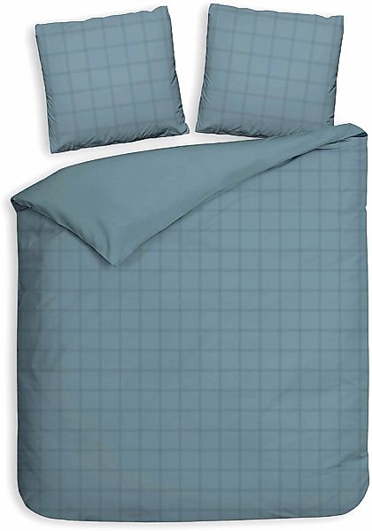Heckett & Lane Wendebettwäsche "Diamante" 3 Stk. kariert, hochwertiges Mako günstig online kaufen