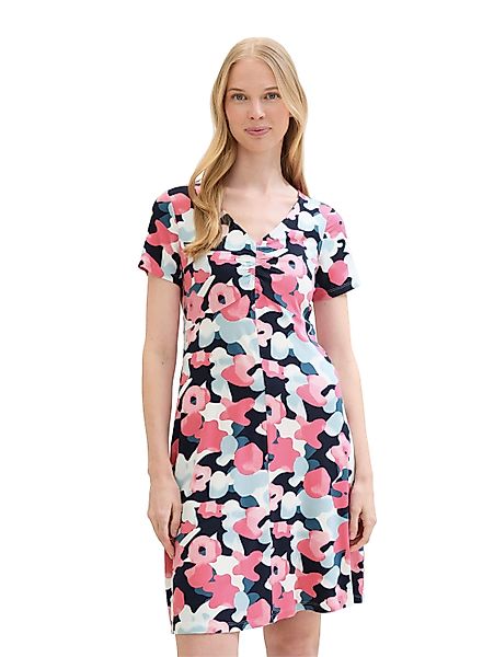 TOM TAILOR Minikleid mit Allover-Print und günstig online kaufen