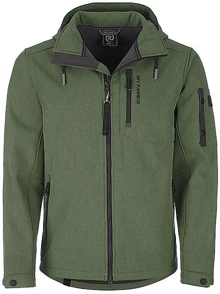 Dry Fashion Softshelljacke Wangerooge Herren Jacke Wangerooge mit Fleece-In günstig online kaufen