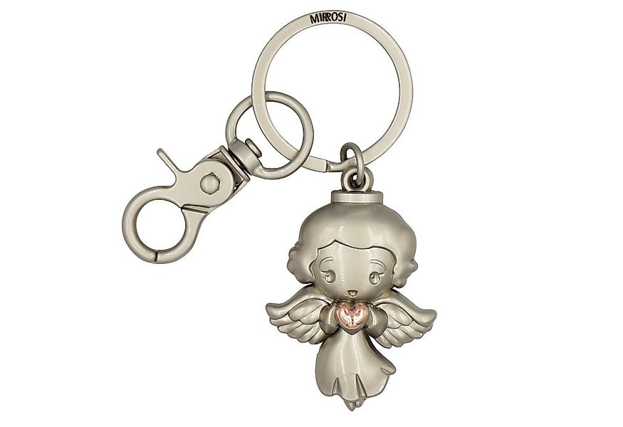 MIRROSI Schlüsselanhänger Schutzengel Engel "Elsa" mit Herzchen (Glückbring günstig online kaufen