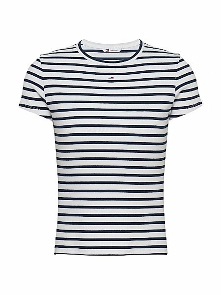Tommy Jeans "TJW SLIM ESSENTIAL RIB SS EXT" Baumwollmischung, slim fit, fig günstig online kaufen