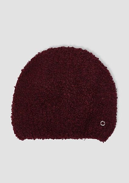 s.Oliver Strickmütze Mütze Beanie in Bouclé-Optik günstig online kaufen