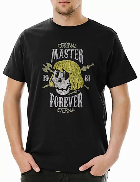 Urban Backwoods Print-Shirt Master Forever Herren T-Shirt Masters Retro Of günstig online kaufen