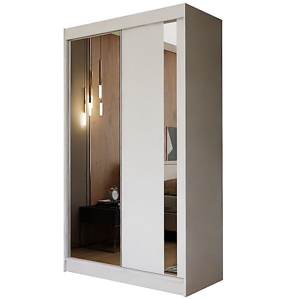 Beautysofa Schwebetürenschrank Gaja 120 cm (modernes günstig online kaufen