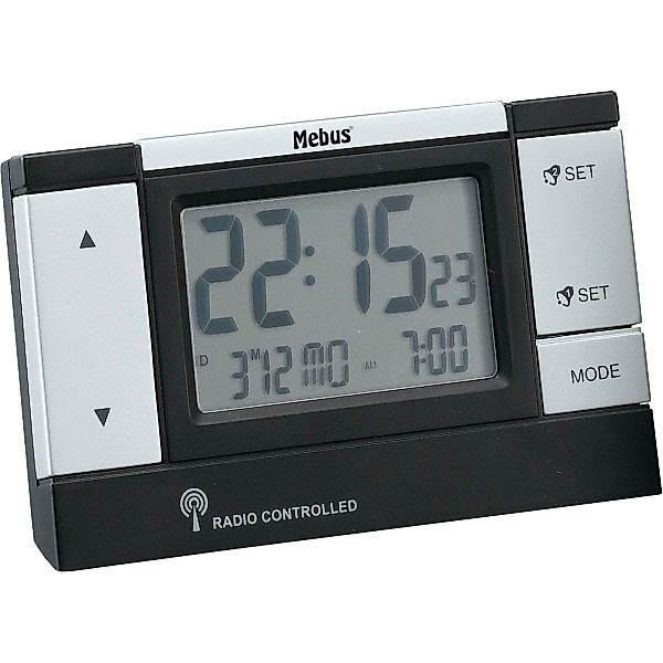 Mebus Wecker 51059 Funkwecker digital günstig online kaufen