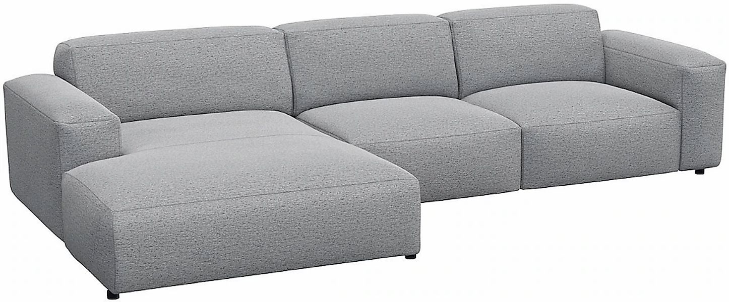 FLEXLUX Ecksofa "Lucera bequem und komfortabel durch hochwertigen Sitzaufba günstig online kaufen