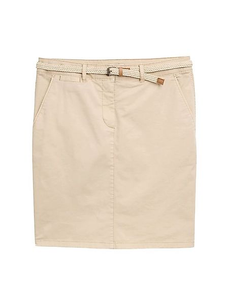 TOM TAILOR Bleistiftrock skirt chino summer beige günstig online kaufen