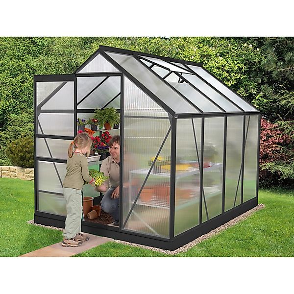 Vitavia Gewächshaus Venus 5000 Schwarz 5 m² günstig online kaufen