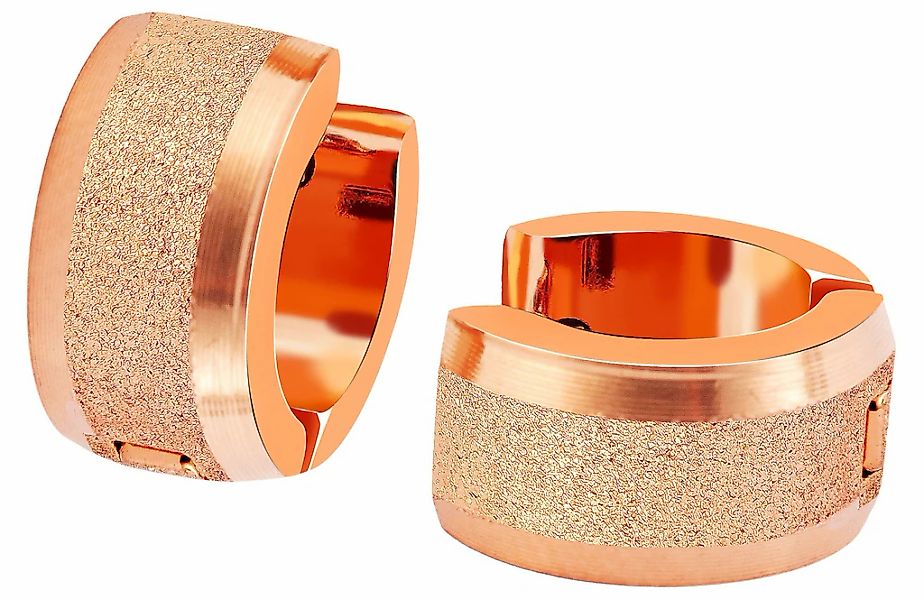 Adelia´s Klappcreolen "Damen Ohrringe – Klappcreole aus Edelstahl" Schöne G günstig online kaufen