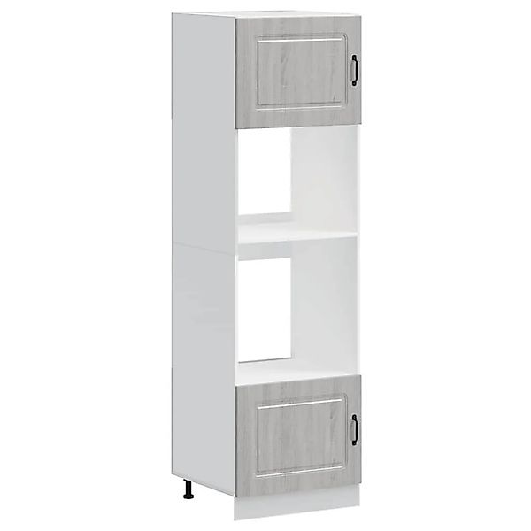 vidaXL Herdumbauschränke 2 Stk Kalmar Grau Sonoma Holzwerkstoff 3315037 günstig online kaufen