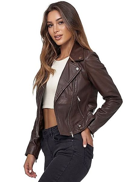 Tazzio Lederjacke F507 Biker Look mit günstig online kaufen