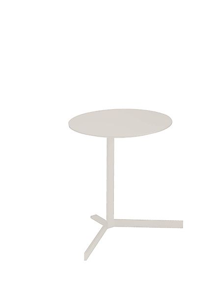 Birdy Beistelltisch rund weißbeige H: 45cm günstig online kaufen