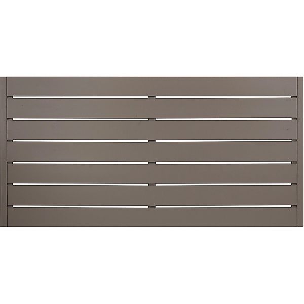 Sichtschutzzaunelement Faro Grau lackiert  90 cm x 180 cm FSC günstig online kaufen