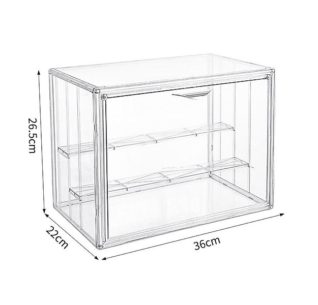 Creliv Vitrine Sammler Vitrine für Figuren & Modelle – stapelbare Acryl Box günstig online kaufen