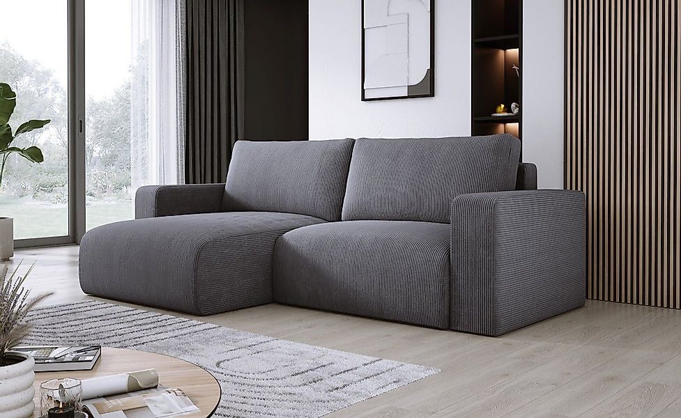 Luxusbetten24 Schlafsofa Designer Sofa Carl Cord, günstig online kaufen