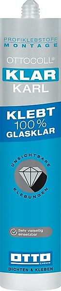OTTO-Chemie Klebstoff Ottocoll KlarKarl transparent C00 290ml, Glasklare Kl günstig online kaufen