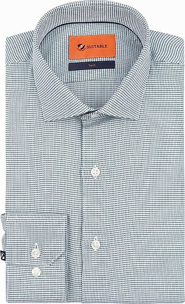 Suitable Hemd Dreieck Grün - Größe 39 günstig online kaufen