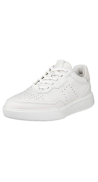 Ecco Street Court Lea (Premium-Leder) weiss Damen Sneaker günstig online kaufen
