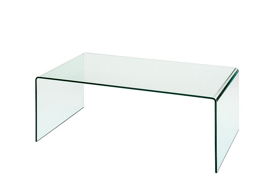 Concept GmbH Couchtisch in Klarglas, Glas - 110x40x60cm (BxHxT) günstig online kaufen