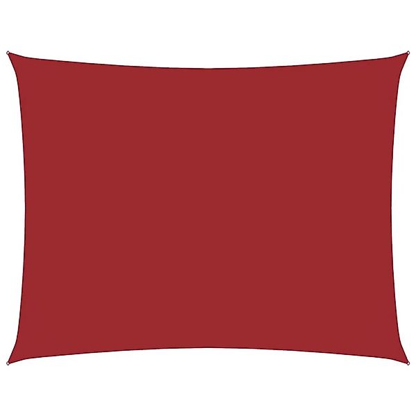 vidaXL Sonnensegel Oxford-Gewebe Rechteckig 3,5x4,5 m Rot 135654 günstig online kaufen