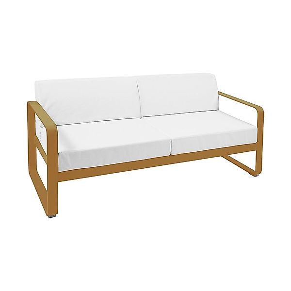 Bellevie Lounge-Sofa 2-Sitzer D2 Lebkuchen 81 Grauweiß günstig online kaufen