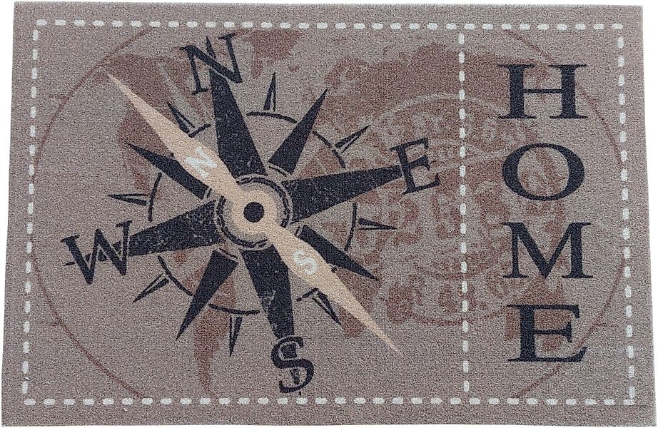 oKu-Tex Fußmatte Deco-Style Entrance Türvorleger, bedruckt, günstig online kaufen