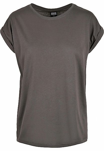 URBAN CLASSICS Kurzarmshirt "Urban Classics Damen Ladies Extended Shoulder günstig online kaufen