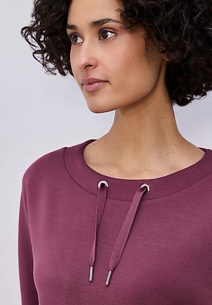 STREET ONE T-Shirt mit U-Boot-Ausschnitt günstig online kaufen